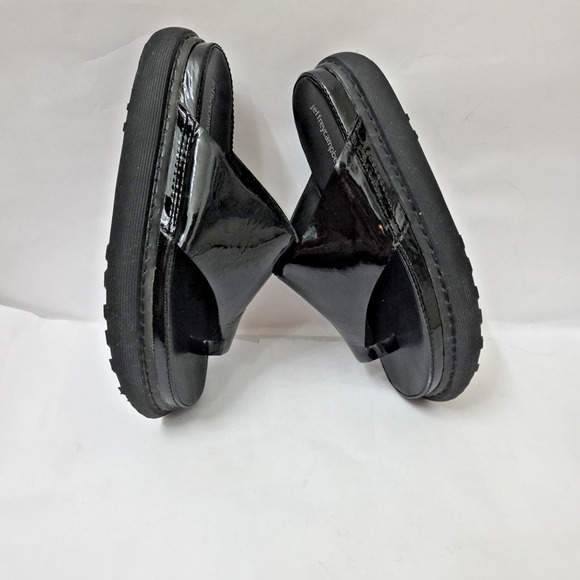 Jeffrey Campbell Chopper Platform Sandal Black Patent Leather Y2K size 9 - Picture 5 of 11